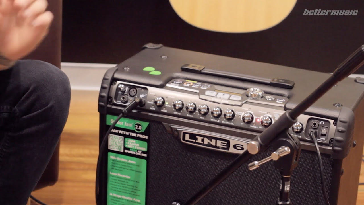 Line 6 Spider Jam Amplifier Demo - The Perfect Guitar - YouTube
