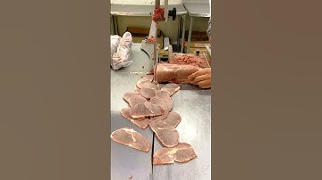 Aus Frz Beef Rib Eye Cut Machine Slice #steak #shorts