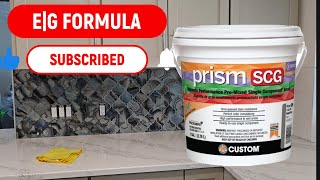 How to Use Prism SCG Grout by #custombuildingproducts #howto #do  #egformula #subscribe 