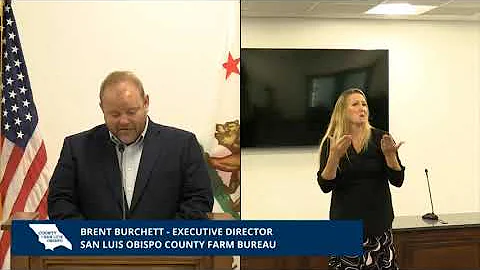 SLO County Farm Bureau Executive Director Brent Bu...