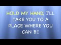 Hold My Hands - Hootie and the Blowfish - lyrics