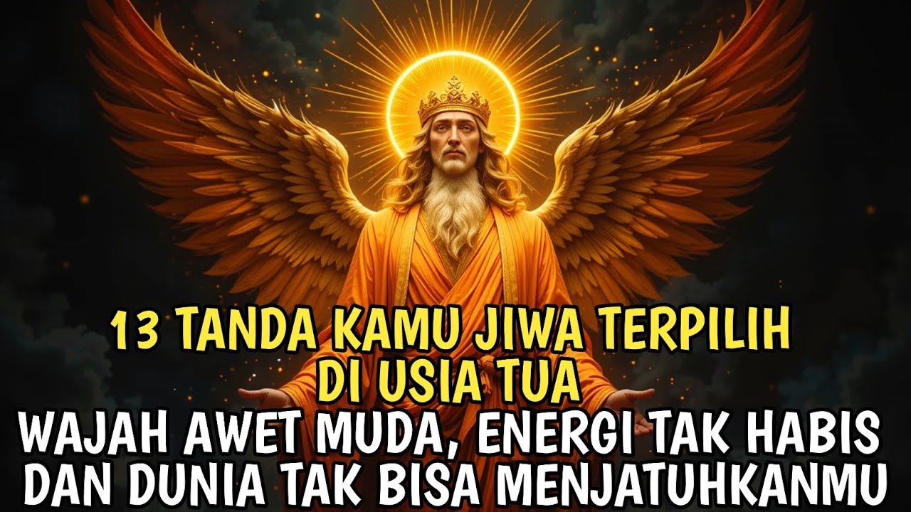 JIWA TERPILIH ✨ 13 TANDA WAJAH AWET MUDA, ENERGI TAK HABIS DAN DUNIA TIDAK BISA MENJATUHKANMU