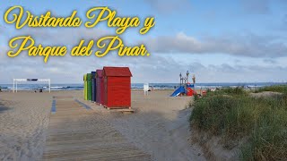 Visitando Playa Y Parque Del Pinar. Mar Mediterráneo. Castellón