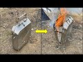 폴딩 가방스토브 만들기 ㅣ화로대ㅣ캠핑ㅣfolding Bag-type stove making/BBQ grill/camping