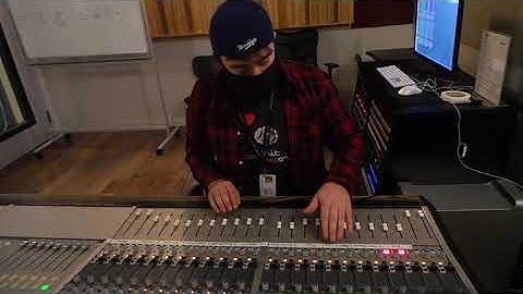 Mixing on the Audient 8024 (SAE New York)