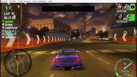 Need for Speed  Carbon Own the City PSP (Part 74) - Race #65 - Westside Loop (Circuit)