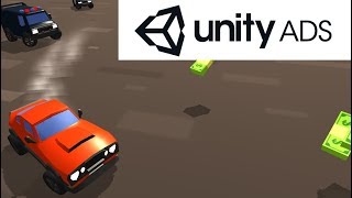 Integrating UnityAds into Endless Car Chase game screenshot 1