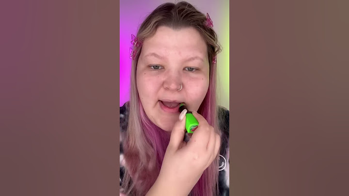 Помада меняет цвет 😍