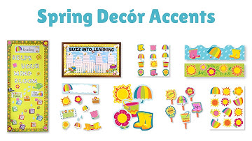 Spring Decór Accents from Carson-Dellosa