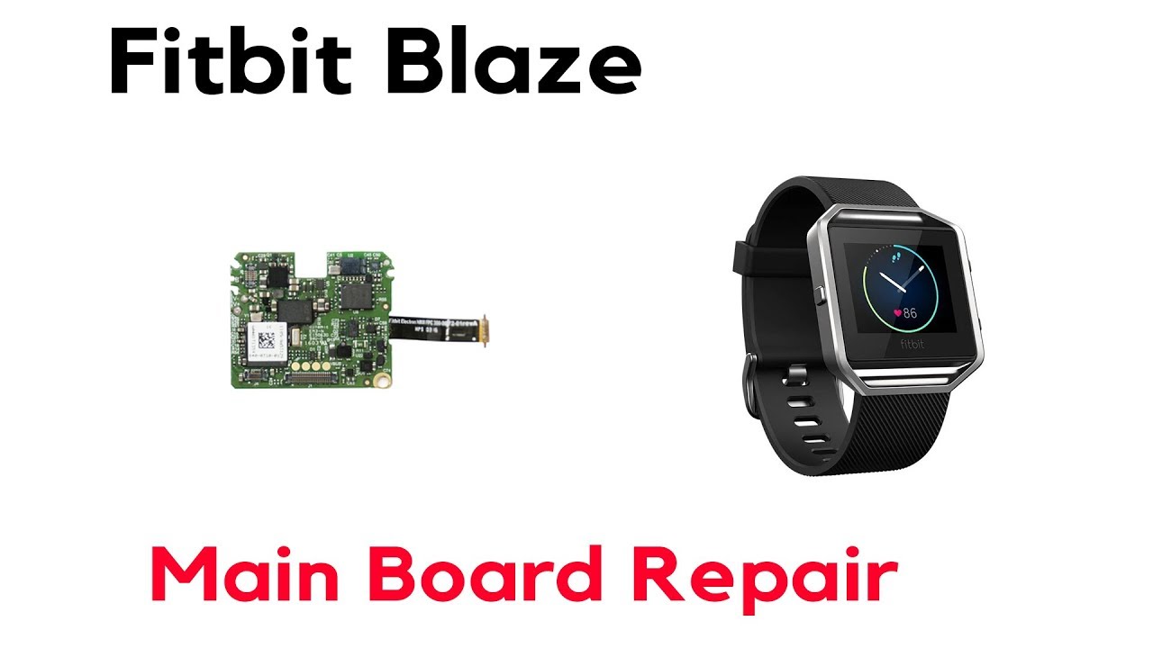 fitbit blaze repair