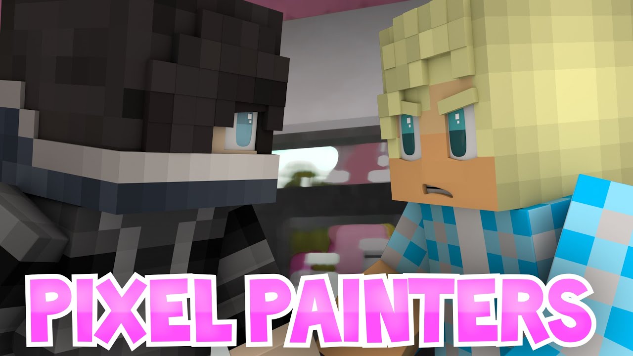 zane aphmau and garroth s friendship in pixel painters roleplay