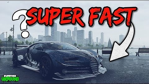 BUGATTI Chiron Sport CUSTOMIZATION -  NFS UNBOUND
