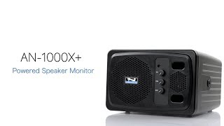 Powered 2-Way Portable Speaker Monitor with Cable Bundle /& Cleaning Kit Anchor Audio AN-1000X