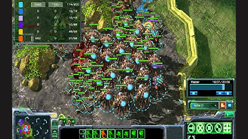 1 v 3 Dced Zerg Unleash the Swarm! Part 2/2