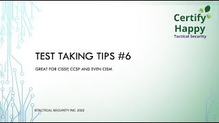 CISSP/CISM/CCSP test taking tip #6.  People, Process, Technology screenshot 5