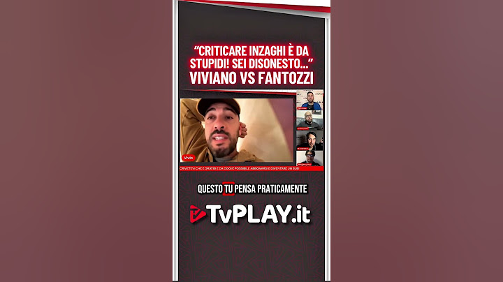 “#INZAGHI HA FALLITO” ❌ “SEI DISONESTO” È #Viviano 🆚 #Fantozzi 🔥