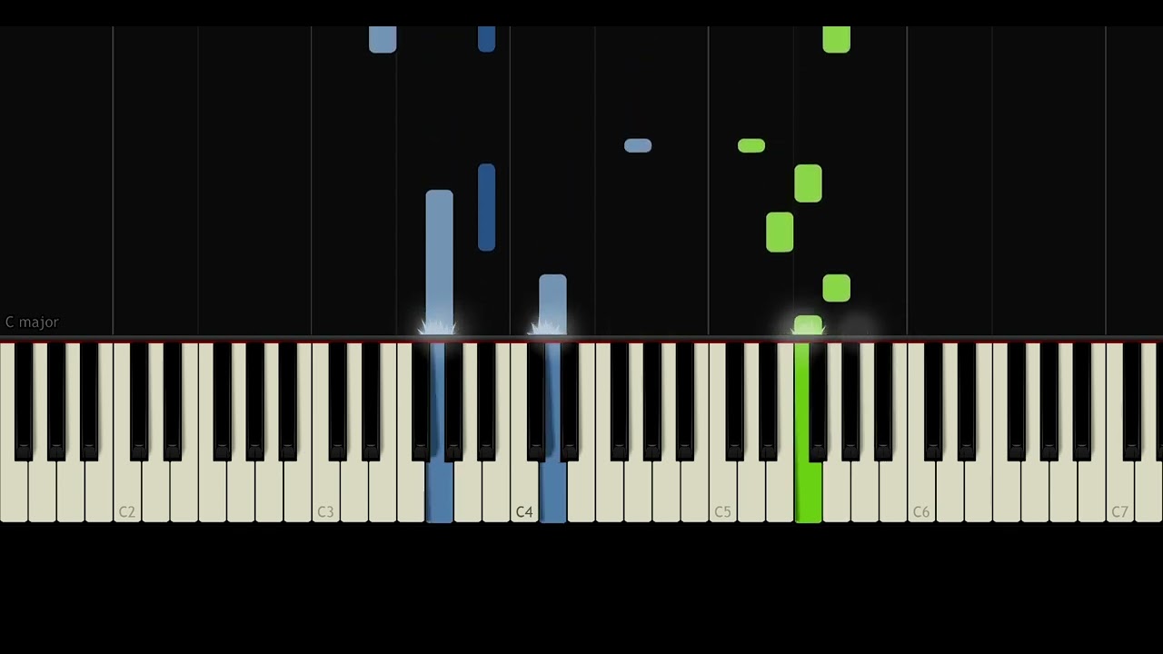 Unuda Bilmirem - Slow Easy Piano Tutorial