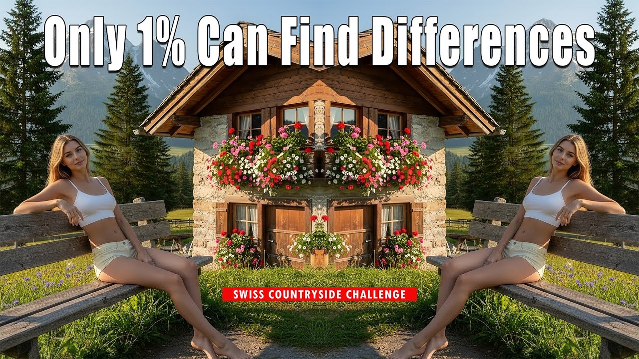 Spot the Difference #319 | Swiss Countryside Walk in Bloom