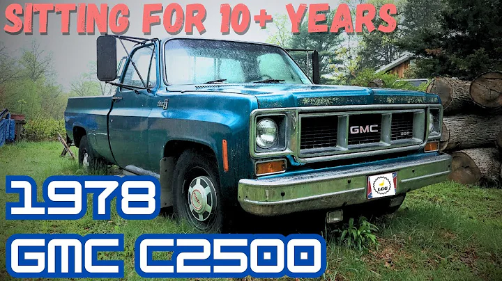 1978 GMC Sierra 2500 Squarebody Saved After Sitting Over 10 Years!