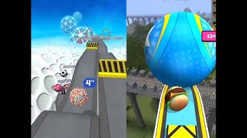 GOING BALLS‏ - ACTION BALLS-SPEEDRUN GAMEPLAY, Funny Fails and Impossible tricks