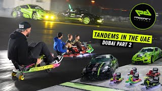 Crazy Cart & Drift Car Tandems in Dubai-Visiting the Pro Drift Academy!