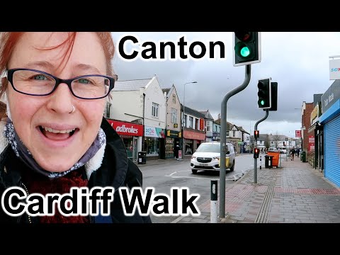 CARDIFF WALKING TOUR - CANTON, COWBRIDGE RD EAST. DAILY VLOGS UK