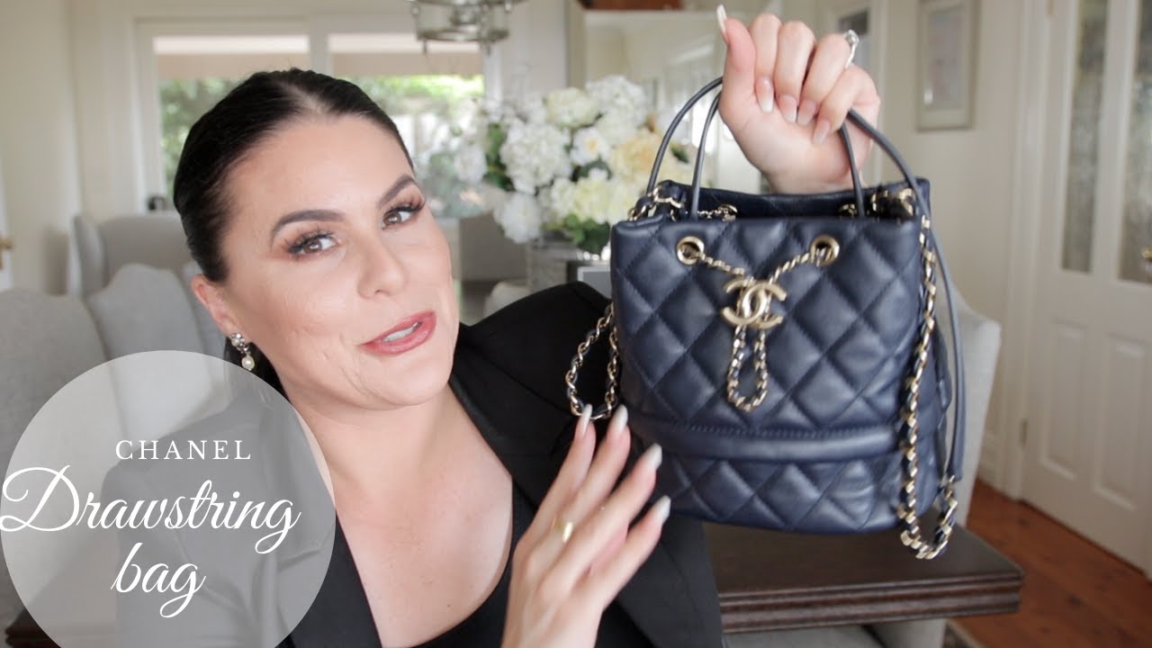 Chanel & LV Unboxing! Gorgeous Chanel Drawstring Bag from 19B! 