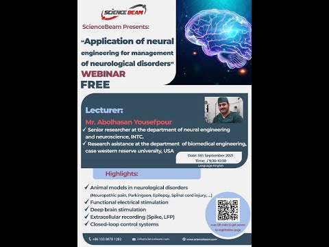 Application of neural engineering for management of neurological disorders Webinar