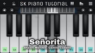 Señorita - Piano Tutorial | Shawn Mendes, Camila Cabello | Perfect Piano screenshot 1