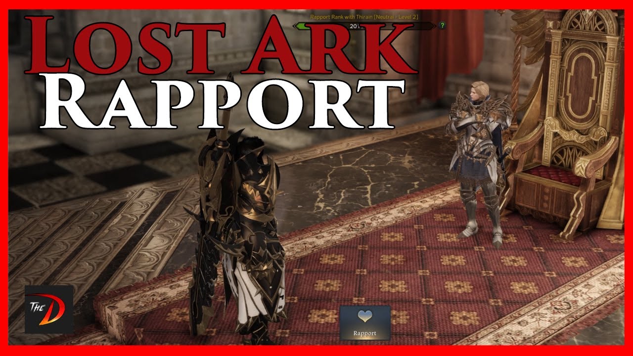 Rapport In Lost Ark Explained - A Quick Guide