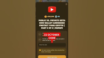 Public vs. Private Keys: How Wallet  Addresses Protect Your Crypto | Part 3 of 5 | MemeFi