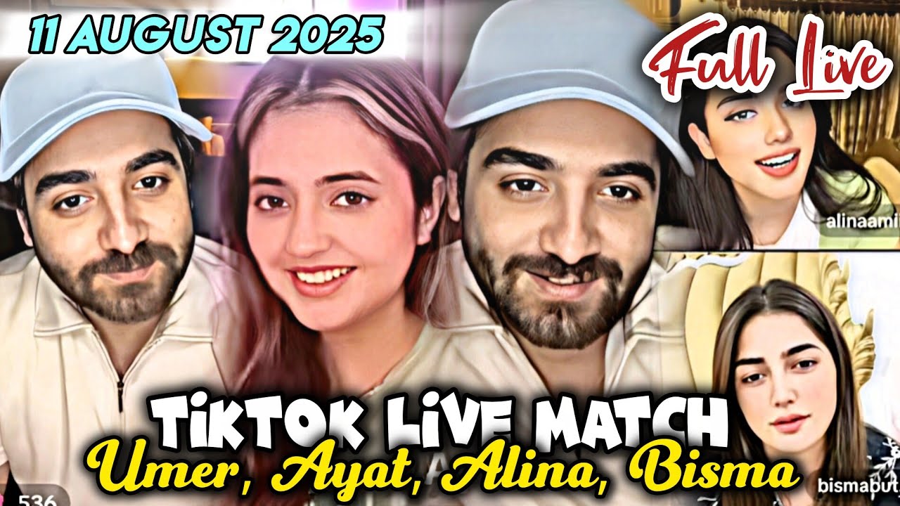11 August 2025 | Full Part | Tiktok Live Match | Umer Butt vs Ayat Akbar | Funny Moments |
