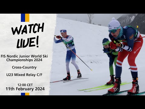 LIVE: U23 FIS Nordic JWSC Championships 2024 - Mixed Team Relay 4x5km C/F