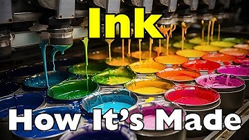 Hoe inkt wordt gemaakt: het geheim achter elk woord