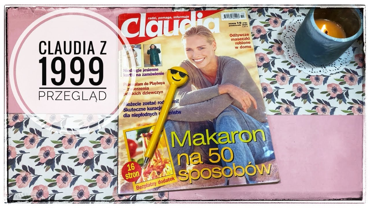 ASMR | Stare gazety #4 🗞️💤😎Przegląd Claudii z 1999r