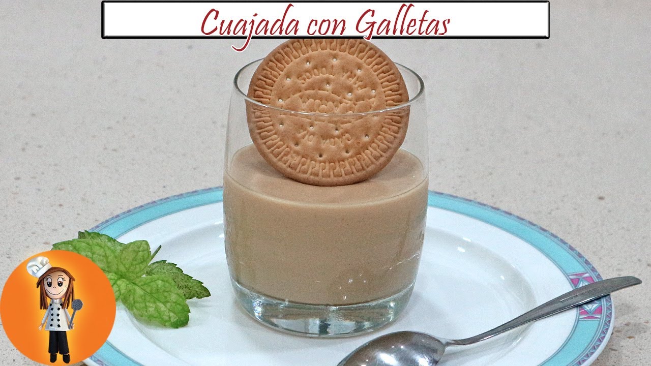 Cuajada con Galletas | Receta de Cocina en Familia