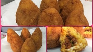 Arancina, Arancini, Arancino - Ricetta Arancione