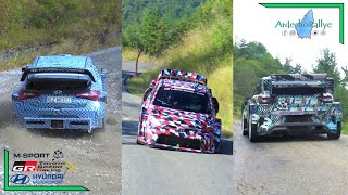 RÉSUMÉ TESTS DE DÉVELOPPEMENT | WRC 2022 HYBRID RALLY 1 | HYUNDAI, TOYOTA, M-SPORT | TARMAC & GRAVEL