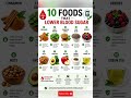 10 Foods That Lower Blood Sugar Naturally 🩸🌿 | Best Foods for Blood Sugar Control