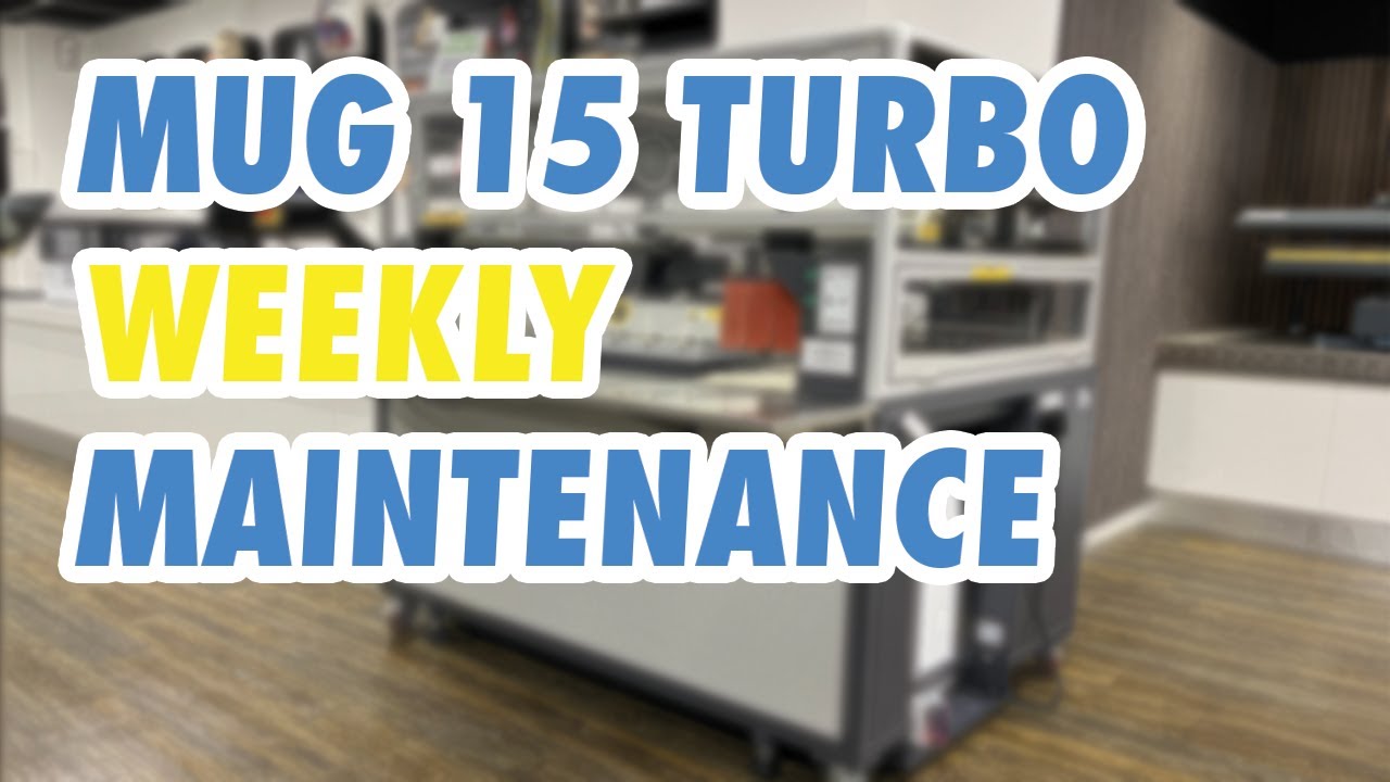 Mug 15 Turbo - Maintenance Video - Weekly