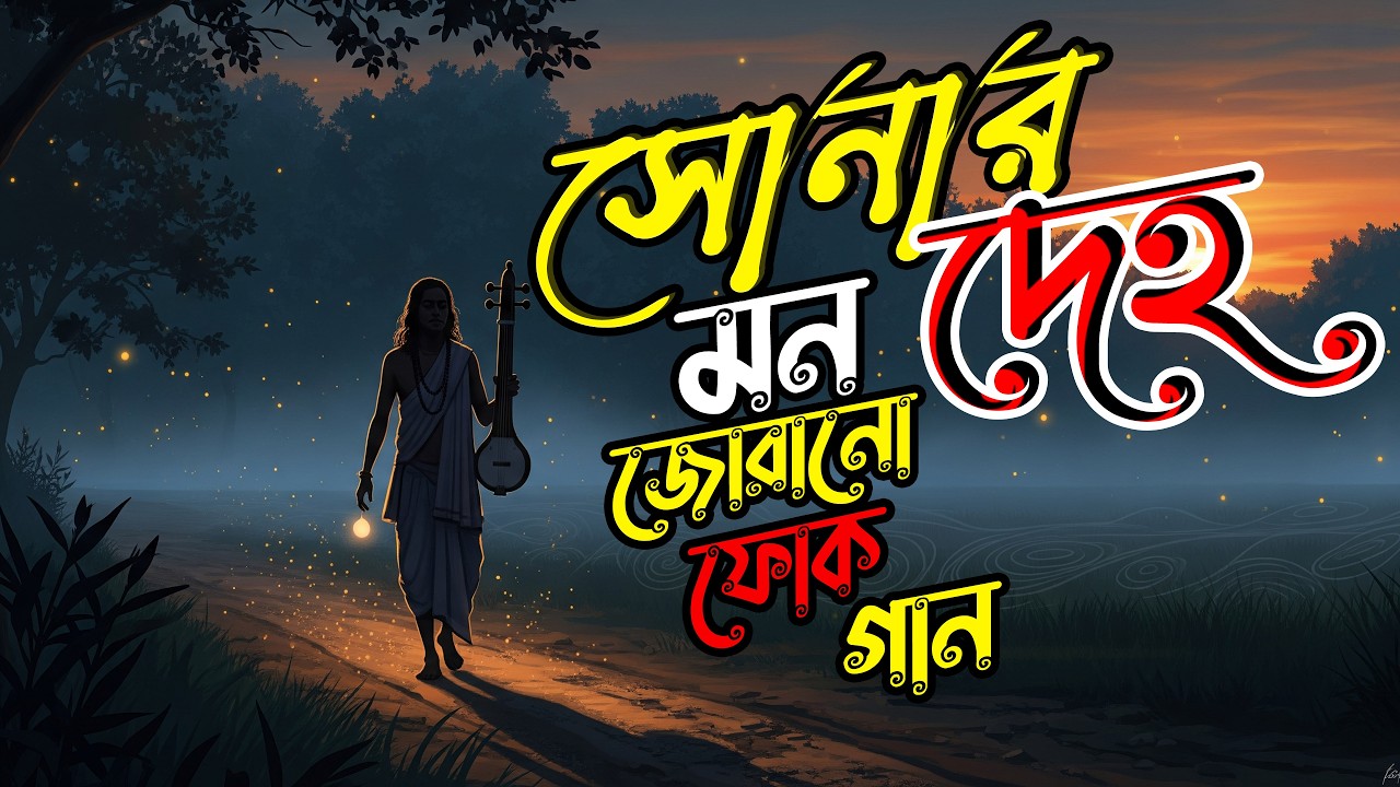 Bangla Song | Shonar deho koira kala | Bangla Folk Song | FOLK MP3 BD