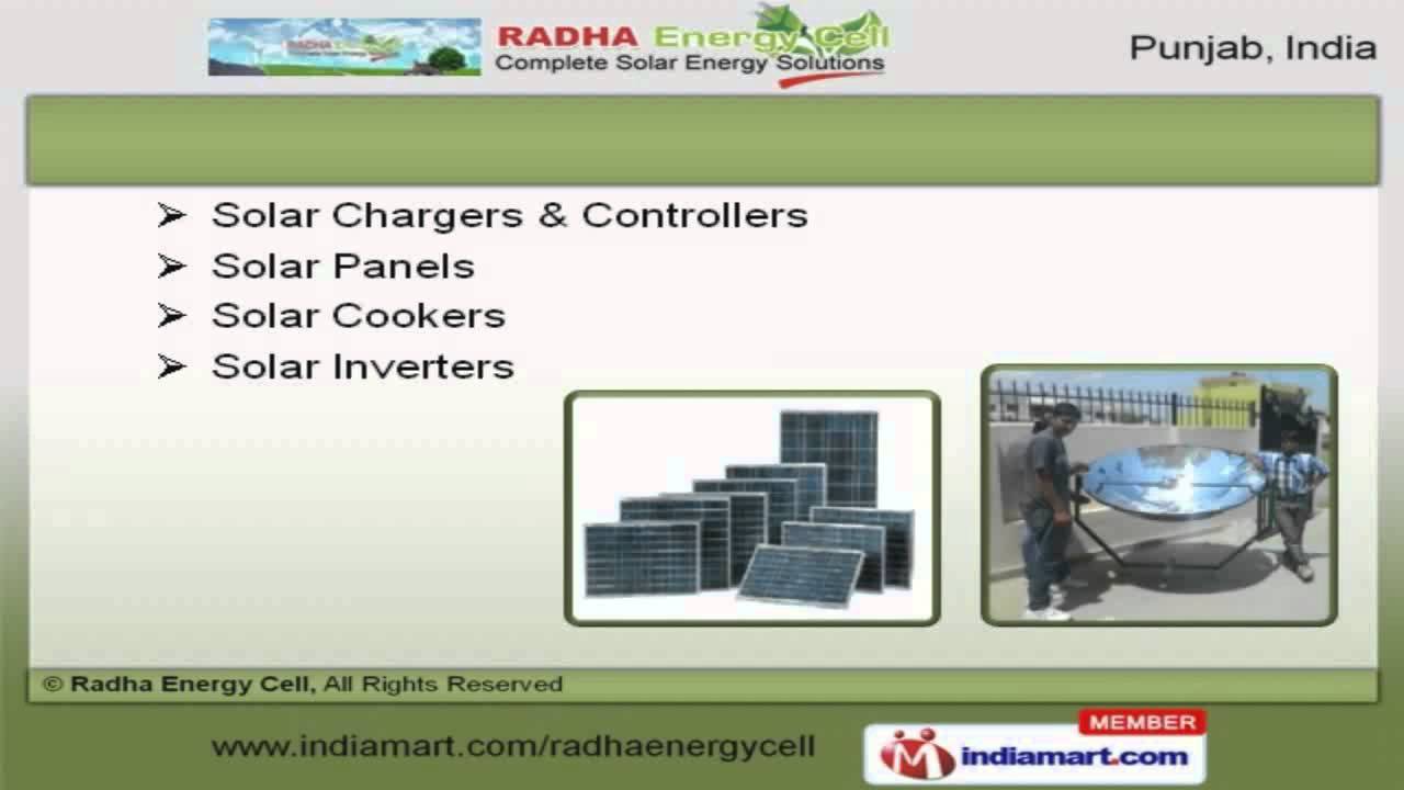 Solar Energy Products By Radha Energy Cell Ludhiana