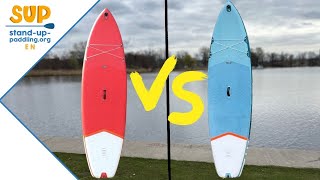 Decathlon Itiwit x100 10' vs x100 11' // Stand Up Paddle Board Comparison // SUP Board Review