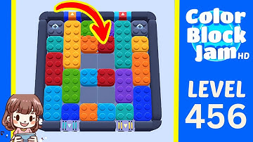 Color Block Jam Level 456 Solution Walkthrough