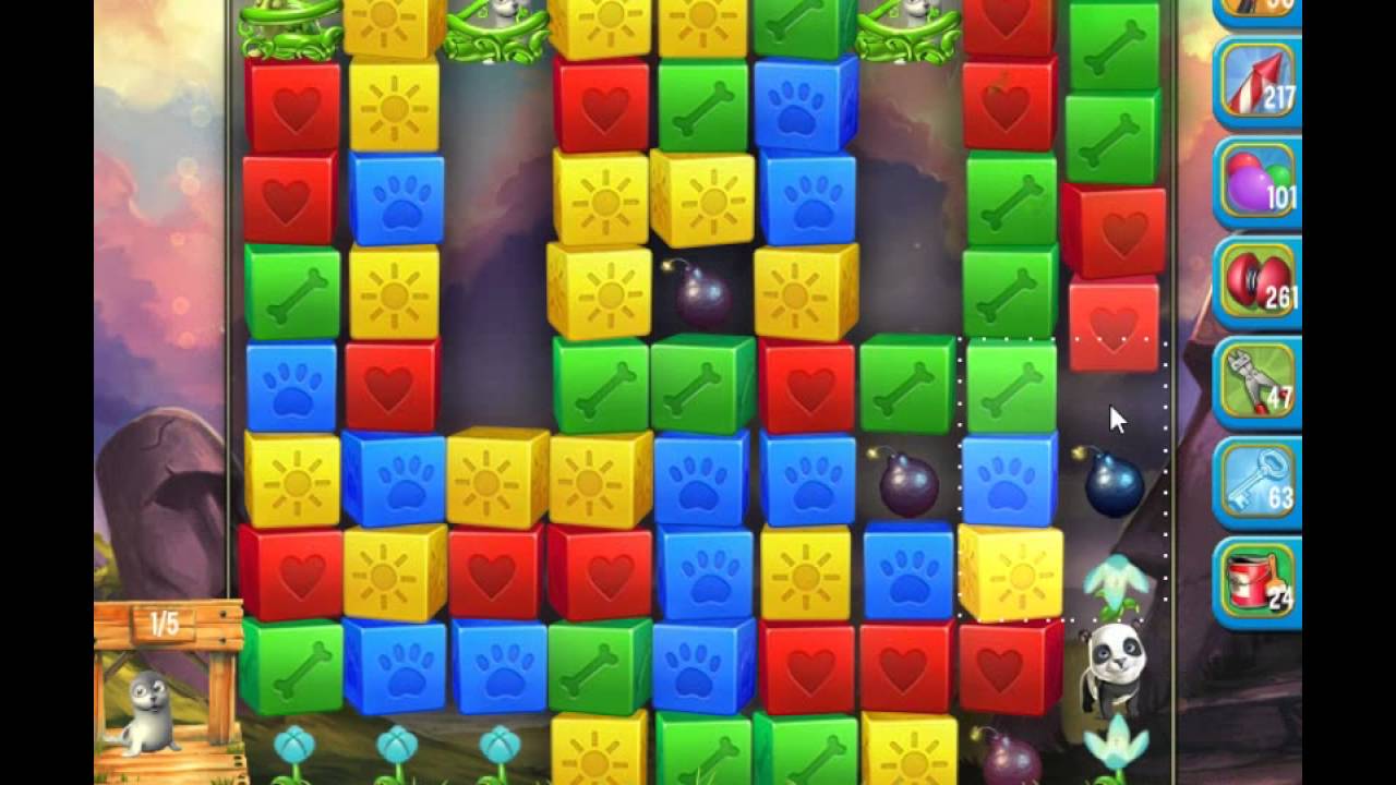 Pet Rescue Saga level 1505 no boosters 😈 ►TOBIAS DEAMON◄