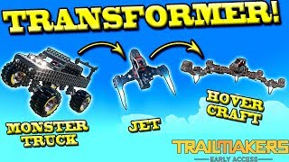 TRANSFORMERS! Monster Truck ▶ Jet ▶ Hovercraft! - Trailmakers Gameplay Free Weekend Ep3 TRANSFORMERS! Monster Truck ▶ Jet ▶ Hovercraft! - Trailmakers Gameplay Free Weekend Ep3