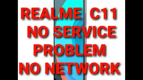 REALME C11 NETWORK/NO SERVICE PROBLEM  || PHIXIAM.COM