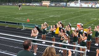 GBN JV Cheerleaders Spartans vs Lane Tech 2012