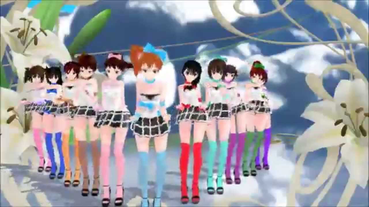 [MMD] Morning Musume [Help Me] - YouTube