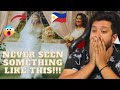 Epic filipino bride singing herself down the aisle  normal day in philippines